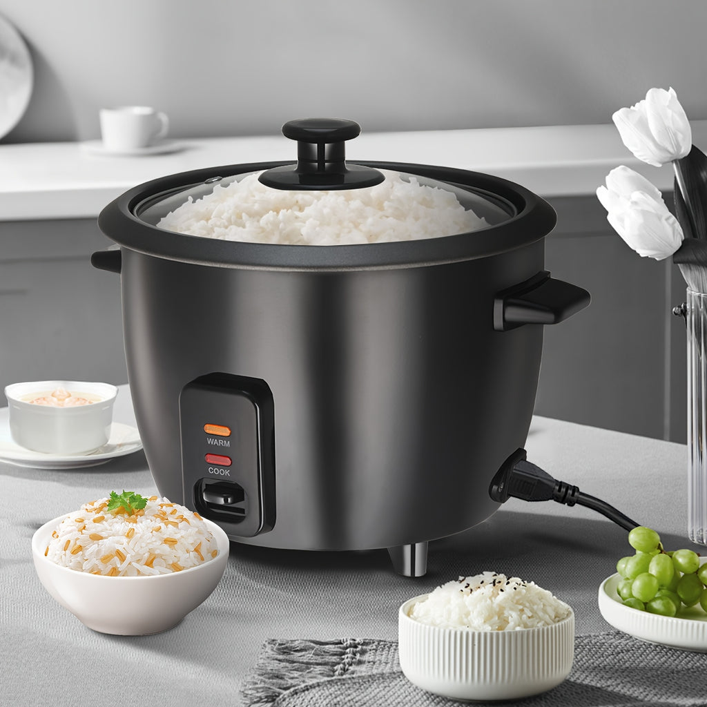 A Rice Cooker Featuring a Detachable Nonstick Pot, It Also Functions As a Yogurt Maker with an Automatic Keep Warm Feature. It Has a Large Capacity of 6 Cups When Cooked (1.5 Quarts) And 3 Cups When Uncooked. This One-Touch Operation Grain Cooker Is