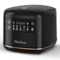 Bluebow 67.63oz Mini Digital Rice Cooker, 10-in-1 Portable Multi Function Rice Cooker, Auto Presets, Non Stick Inner Pot, Touch-screen, Delay & Keep Warm, Black